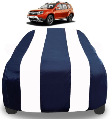 Amanzo Car Cover For Renault Duster (With Mirror Pockets)(White)