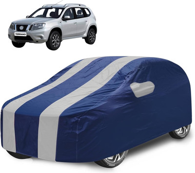 Caronix Car Cover For Nissan Terrano (With Mirror Pockets)(Silver)