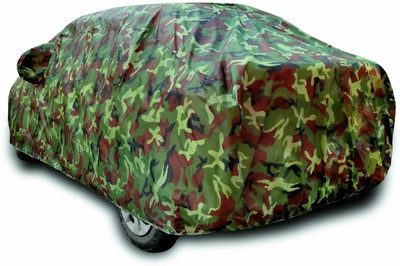 ENTIRELY ELITE Car Cover For Maruti Suzuki Alto 800 (With Mirror Pockets)(Green)