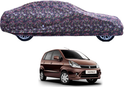 MOCKHE Car Cover For Maruti Suzuki Zen Estilo (With Mirror Pockets)(Green)