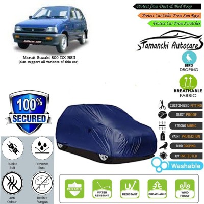 Tamanchi Autocare Car Cover For Maruti Suzuki 800 DX BSII(Blue)