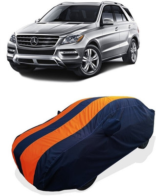 Coxtor Car Cover For Mercedes Benz ML250 (With Mirror Pockets)(Orange)