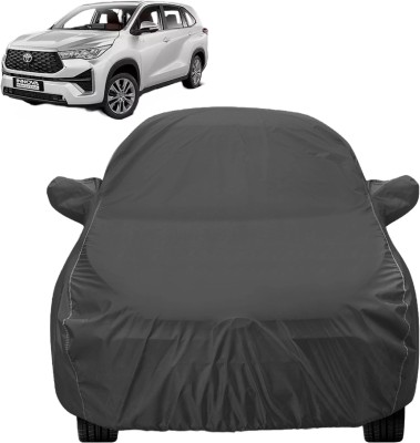 Auto Hub Car Cover For Toyota Innova Hycross (With Mirror Pockets)(Grey)