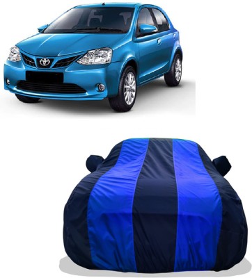 Tricway Car Cover For Toyota Etios Liva JD (With Mirror Pockets)(Multicolor)