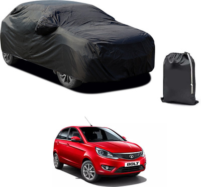 PAGORA Car Cover For Tata Bolt (With Mirror Pockets)(Black)