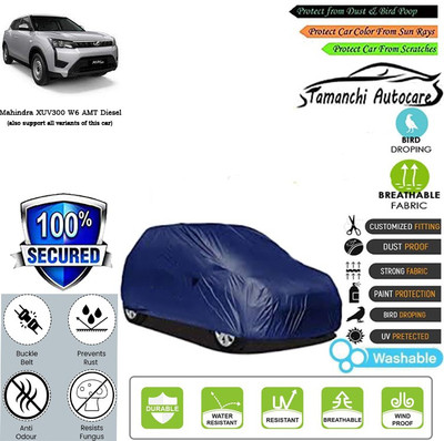 Tamanchi Autocare Car Cover For Mahindra XUV300 W6 AMT Diesel(Blue)