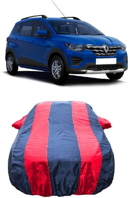 Wegather Car Cover For Renault Triber RXT (With Mirror Pockets)(Red)