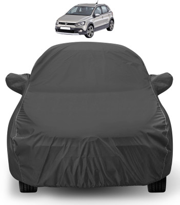 Euro Care Car Cover For Volkswagen Polo Cross (Without Mirror Pockets)(Grey)