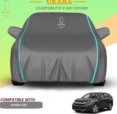 Ukara Car Cover For Honda CR-V (With Mirror Pockets)(Grey)