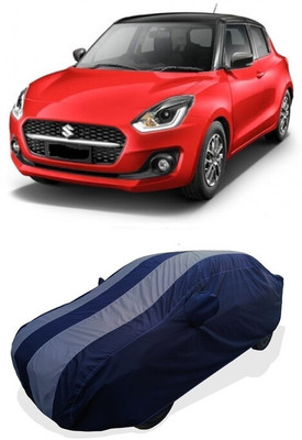 Coxtor Car Cover For Maruti Suzuki Swift AMT ZXI (With Mirror Pockets)(Grey)