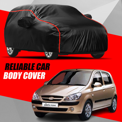 XOCAVO Car Cover For Hyundai Getz Prime (With Mirror Pockets)(Multicolor)