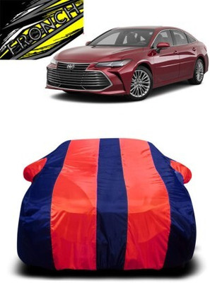 FUZICON Car Cover For Toyota Avalon (With Mirror Pockets)(Red, Blue)