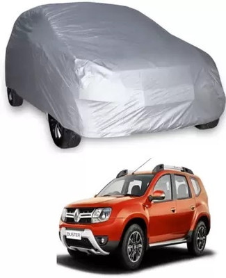 AutoRetail Car Cover For Renault Duster (Without Mirror Pockets)(Silver, For 2020 Models)