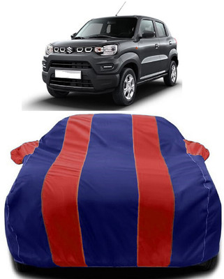 Autoprime Car Cover For Maruti Suzuki S-Presso Std (O) (With Mirror Pockets)(Red, Blue)