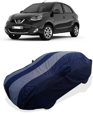 Coxtor Car Cover For Nissan Micra Diesel XE (With Mirror Pockets)(Grey)