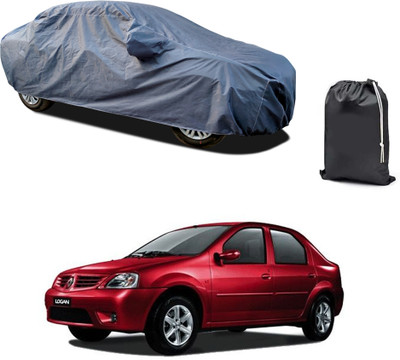 PAGORA Car Cover For Renault Logan Edge (With Mirror Pockets)(Grey, For 2019, 2020, 2021, 2022, 2023 Models)