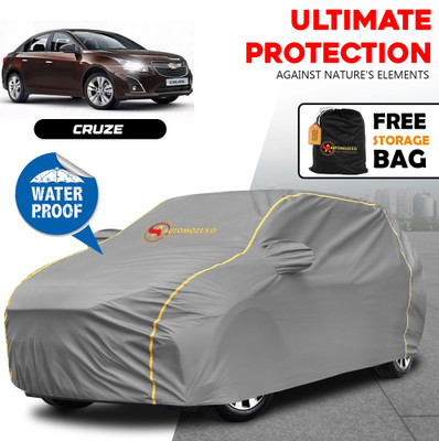 AUTOMOZEXO Car Cover For Chevrolet Cruze (With Mirror Pockets)(Grey)
