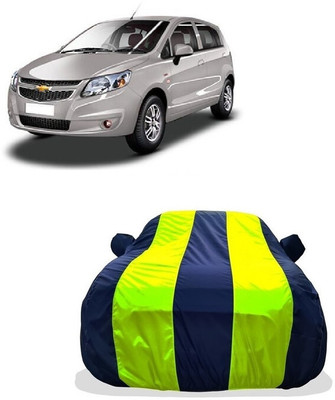 Tricway Car Cover For Chevrolet Uva Split (With Mirror Pockets)(Yellow)