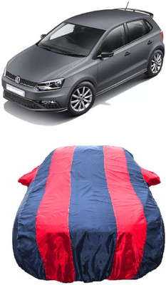 Wegather Car Cover For Volkswagen Polo GT TSI (With Mirror Pockets)(Red)