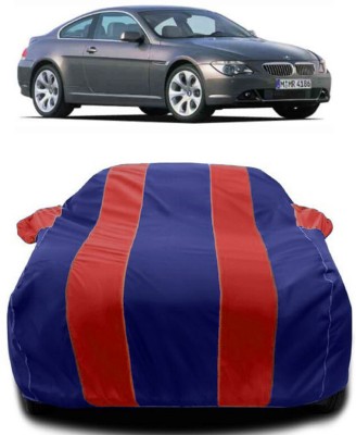 Autoprime Car Cover For BMW 6 Series 645Ci (With Mirror Pockets)(Red, Blue)