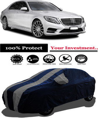 Amexride Car Cover For Mercedes Benz S-Class S 350 CDI (With Mirror Pockets)(Grey)