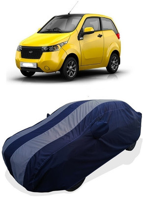 Coxtor Car Cover For Mahindra Reva E2O T2 (With Mirror Pockets)(Grey)