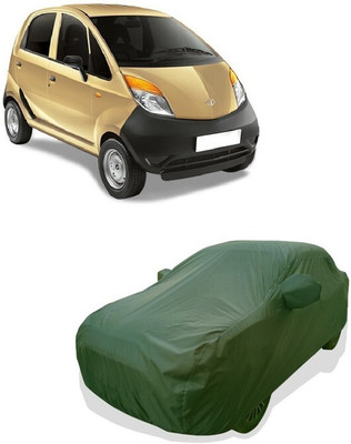 Tricway Car Cover For Tata Nano XE (With Mirror Pockets)(Green)