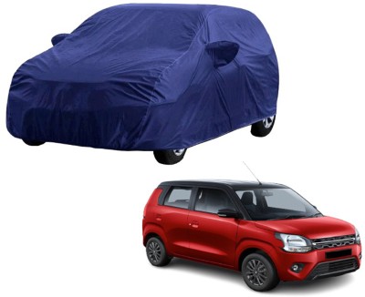 Yesmotive Car Cover For Hyundai Accent 1.5i (With Mirror Pockets)(Blue, For 2020 Models)