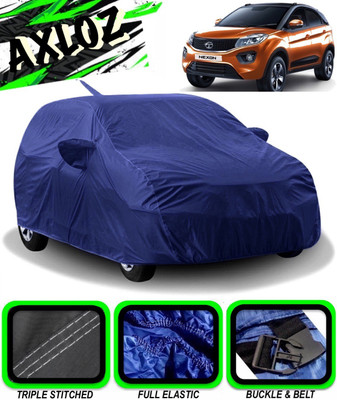AXLOZ Car Cover For Tata Nexon (With Mirror Pockets)(Blue)