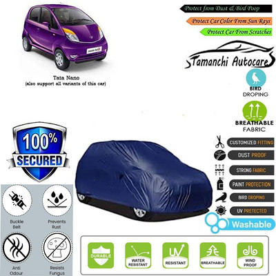 Tamanchi Autocare Car Cover For Tata Nano(Blue)