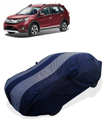 Coxtor Car Cover For Honda BRV i-VTEC VX MT Petrol (With Mirror Pockets)(Grey)