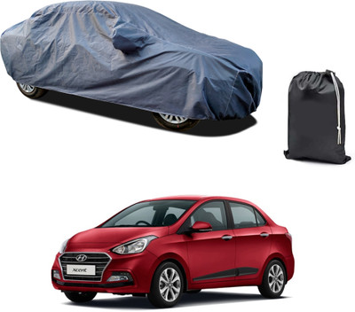 PAGORA Car Cover For Hyundai Xcent (With Mirror Pockets)(Grey, For 2019, 2020, 2021, 2022, 2023 Models)