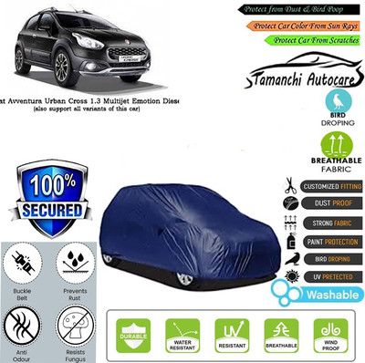 Tamanchi Autocare Car Cover For Fiat Avventura Urban Cross 1.3 Multijet Emotion Diesel(Blue)