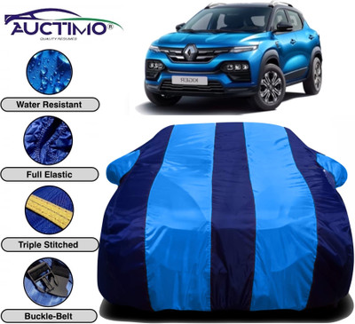 AUCTIMO Car Cover For Renault Kiger (With Mirror Pockets)(Multicolor)