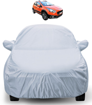 Auto Hub Car Cover For Fiat Avventura (With Mirror Pockets)(Silver)