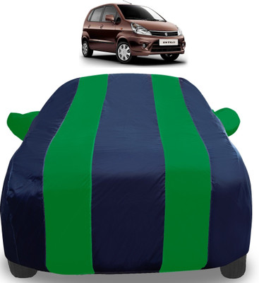 Amanzo Car Cover For Maruti Suzuki Zen Estilo (With Mirror Pockets)(Green)