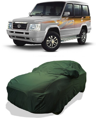Coxtor Car Cover For Tata Sumo Gold EX (With Mirror Pockets)(Green)
