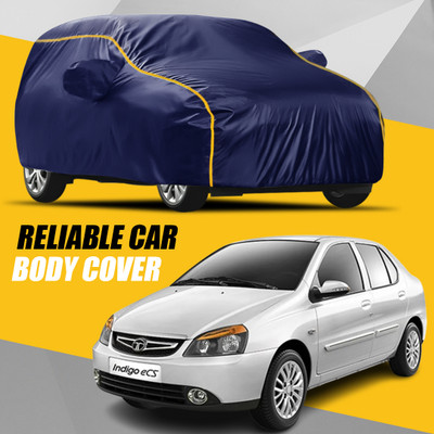 AXLOZ Car Cover For Tata Indigo eCS (With Mirror Pockets)(Multicolor)