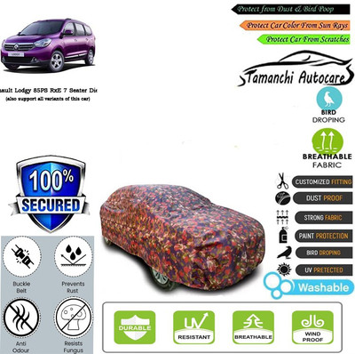 Tamanchi Autocare Car Cover For Renault Lodgy 85PS RxE 7 Seater Diesel(Multicolor)