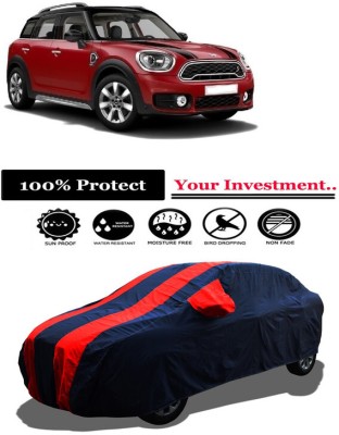 Amexride Car Cover For Mini Countryman Cooper SD Diesel (With Mirror Pockets)(Red)