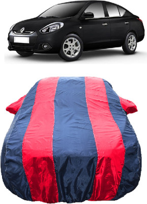 Wegather Car Cover For Renault Scala Diesel RxL (With Mirror Pockets)(Red)