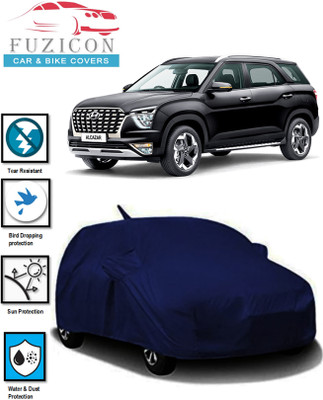 FUZICON Car Cover For Hyundai Alcazar(Blue)