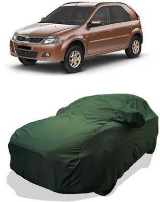 Coxtor Car Cover For Mahindra Verito Vibe 1.5 dCi D6 Diesel (With Mirror Pockets)(Green)