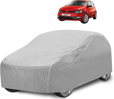 Caronix Car Cover For Volkswagen Polo GT (With Mirror Pockets)(Silver)