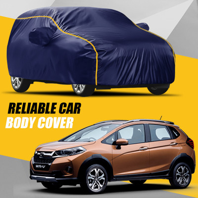 R Rayvin Star Car Cover For Honda WRV (With Mirror Pockets)(Multicolor)