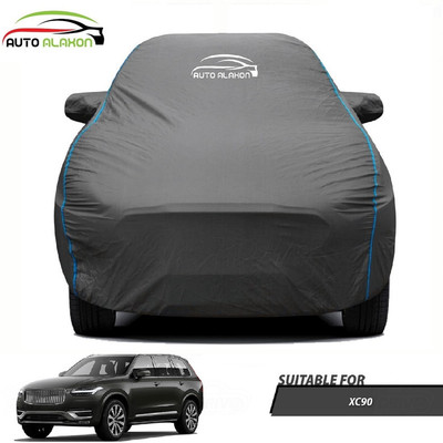 AUTO ALAXON Car Cover For Volvo XC90 (With Mirror Pockets)(Black)