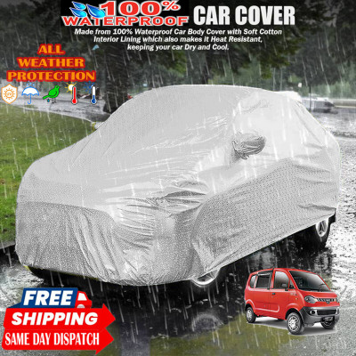 Tamanchi Autocare Car Cover For Mahindra Jeeto(Silver)