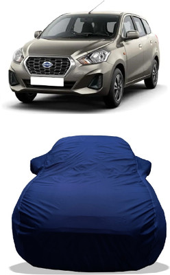 Wegather Car Cover For Datsun GO Plus D (With Mirror Pockets)(Blue)