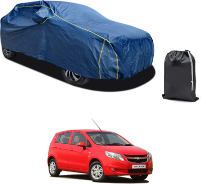 CODOKI Car Cover For Chevrolet Sail UVA (With Mirror Pockets)(Blue, For 2019, 2020, 2021, 2022, 2023 Models)