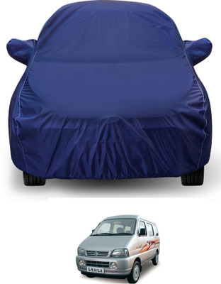 Auto Hub Car Cover For Maruti Suzuki Versa (With Mirror Pockets)(Blue)